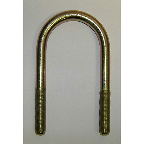 Ap Products 014-122073-2 U-Bolt For 2.38 Tube Yz With 0.50 X Flanged Nut - 0.50-20 X 5.10, 2 Pack
