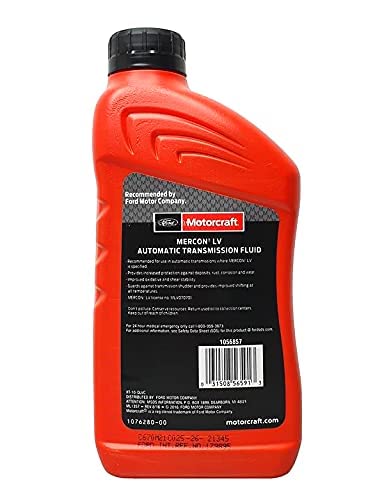 Motorcraft MERCON LV Automatic Transmission Fluid - 12 Quart Case, Ethylene Glycol, FBA_MERCON LV