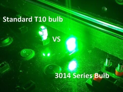 Fyre Flys Led Headlight Drl Strip Bulbs For 2013-2015 Honda Accord Super Bright Canbus Error Free 3014 Series (Green), X7-3014-1