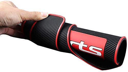 Aiydachy 4 pcs Rubber Car Mud Flaps - Universal Fit, Black Splash Guards, 43.5cm x 23cm x 0.5cm, Sports Model