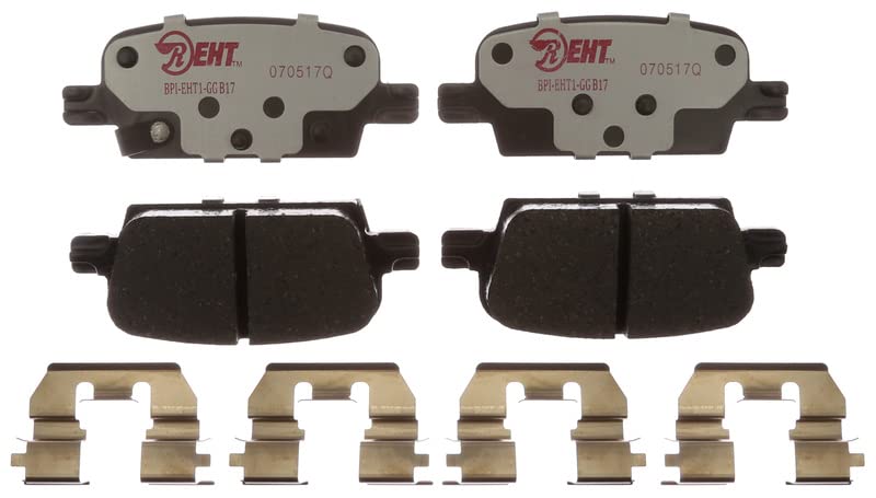 Raybestos Premium Element3 Eht Replacement Rear Brake Pad Set For Select 2016-2021 Chevrolet Malibu Model Years (Eht1921H)
