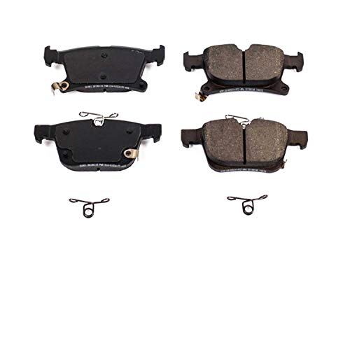 Acdelco Silver 14D834Ch Ceramic Rear Disc Brake Pad Set With Hardware
