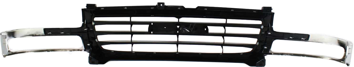 Garage-Pro Grille Assembly Compatible with 2003-2006 GMC Sierra 1500, Fits 2007 GMC Sierra 1500 Classic, Fits 2003 GMC Sierra 15