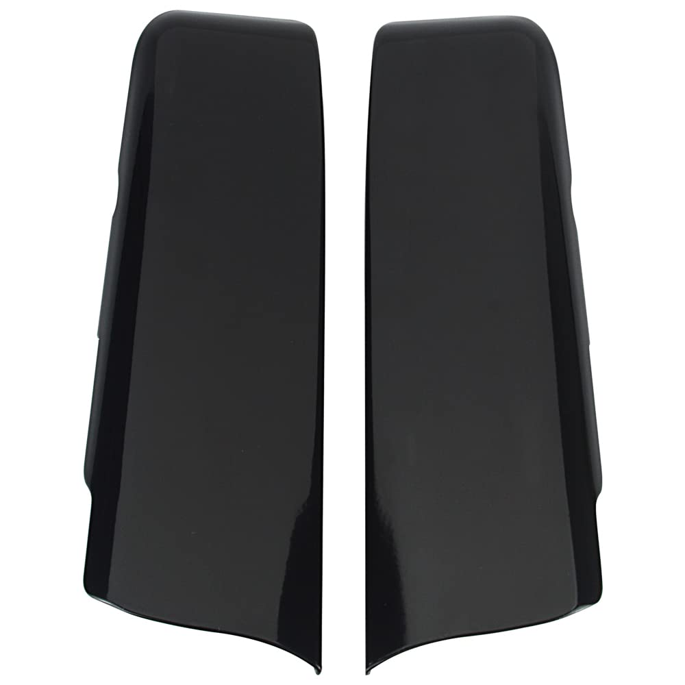 Wowtk Saddlebag Filler Strips Fits For Harley Touring Electra Glide Road Glide Road King Models 2014-2024,Black