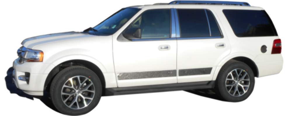 QAA is Compatible with 1997-2005 Ford Expedition, 1997-2003 Ford F-150, 1998-2002 Lincoln Navigator 4 Piece Molded Stainless Ste