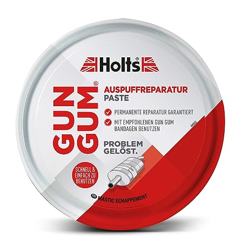 Holts Gun Gum Paste 200g - High-Performance Sealant for Exhaust Repairs, Pack of 1, Model LOYGG2R