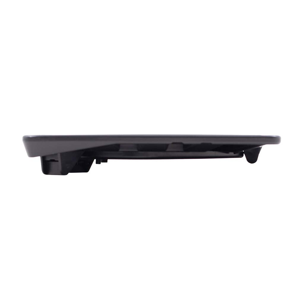 Brock Replacement Passenger Power Upper Tow Mirror Glass With Base Heated Compatible With 08-16 Super Duty Pickup