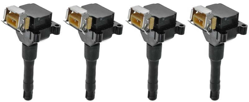 Trq Ignition Coil Set Compatible With 1991-1993 Bmw 318I 318Is