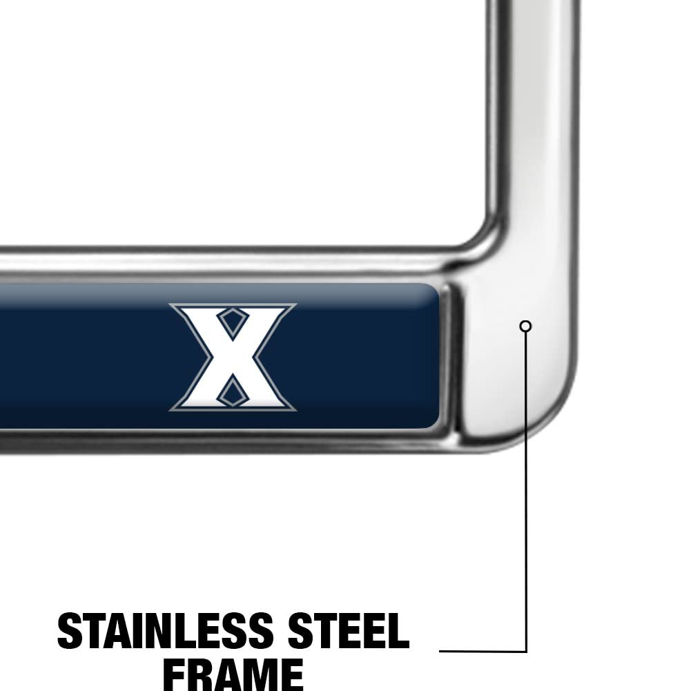 GRAPHICS & MORE Metal License Plate Frame - Xavier University Alumni Design, Full Size, One Size