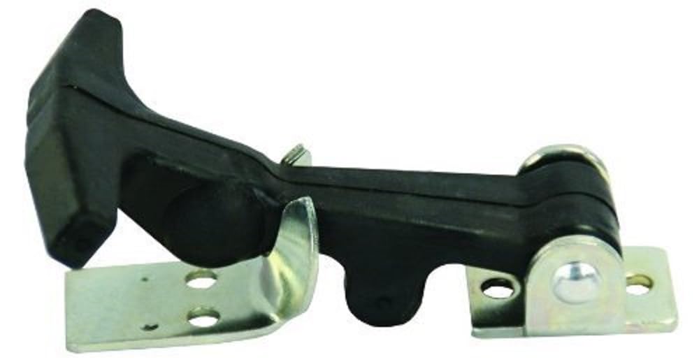 Jr Products 10875 Rubber Hood Latch , Black