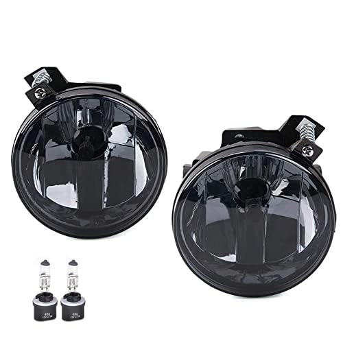 Grand Orange Front Bumper Fog Lights Compatible With 2001-2003 Dodge Durango /2001-2004 Dakota Pickup Truck Suv Smoke Lens Lh &