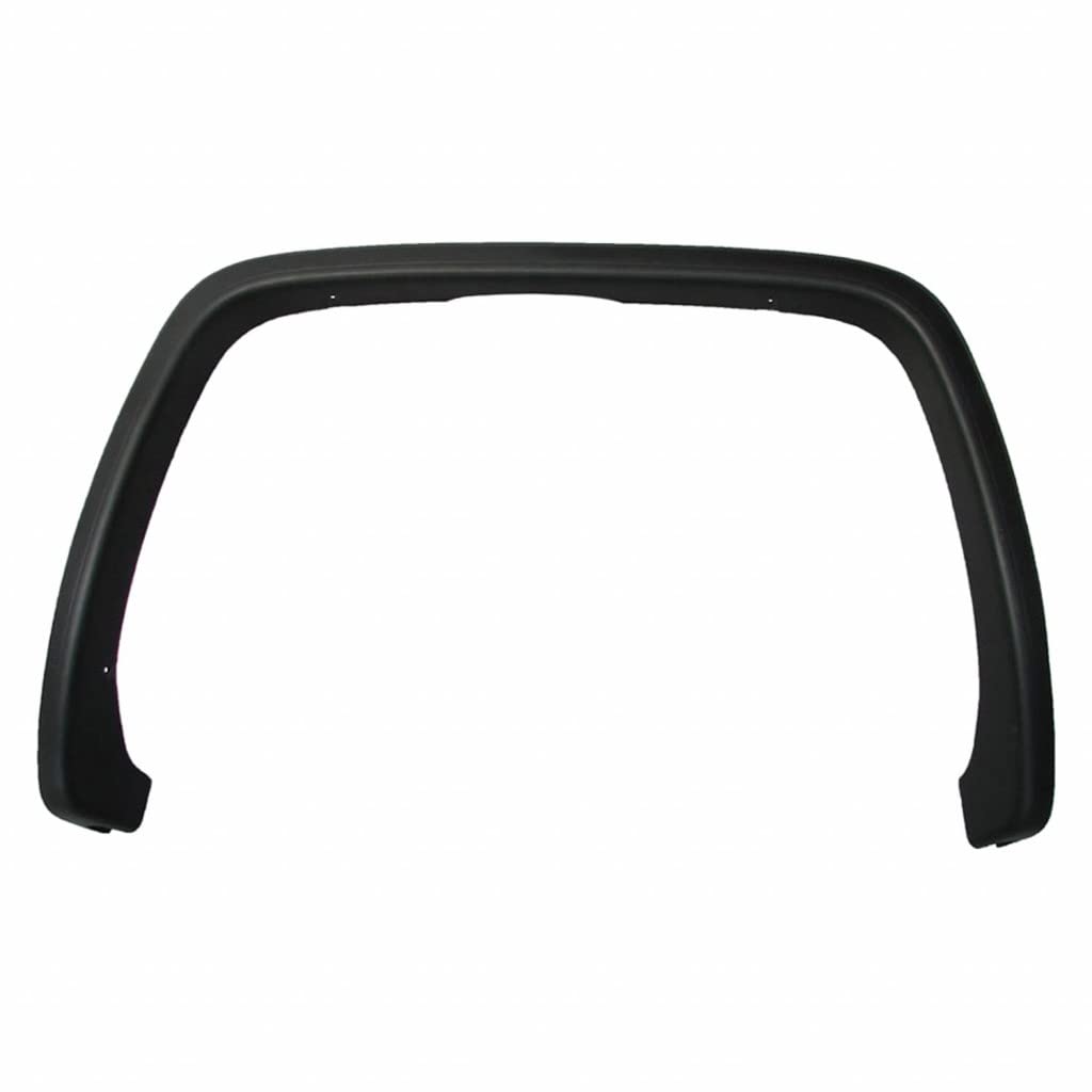 For GMC Sierra 1500 2014 15 16 17 2018 Wheel Arch Molding Passenger Side Rear | Textured Black | GM1791120 | 22775553
