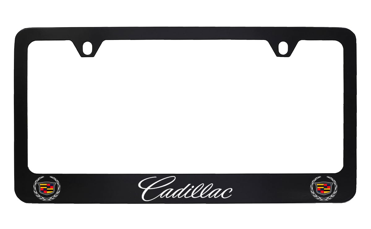Cadillac Wordmark License Plate Frame