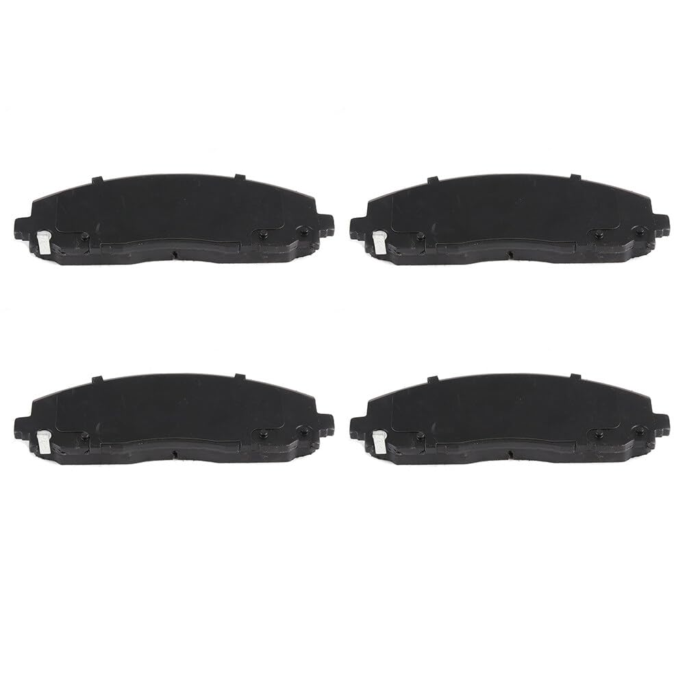 Cciyu D1589 Front Semi-Metallic Disc Brake Pads Kit For Chrysler Pacifica Town & Country For Dodge Grand Caravan Journey For Jee