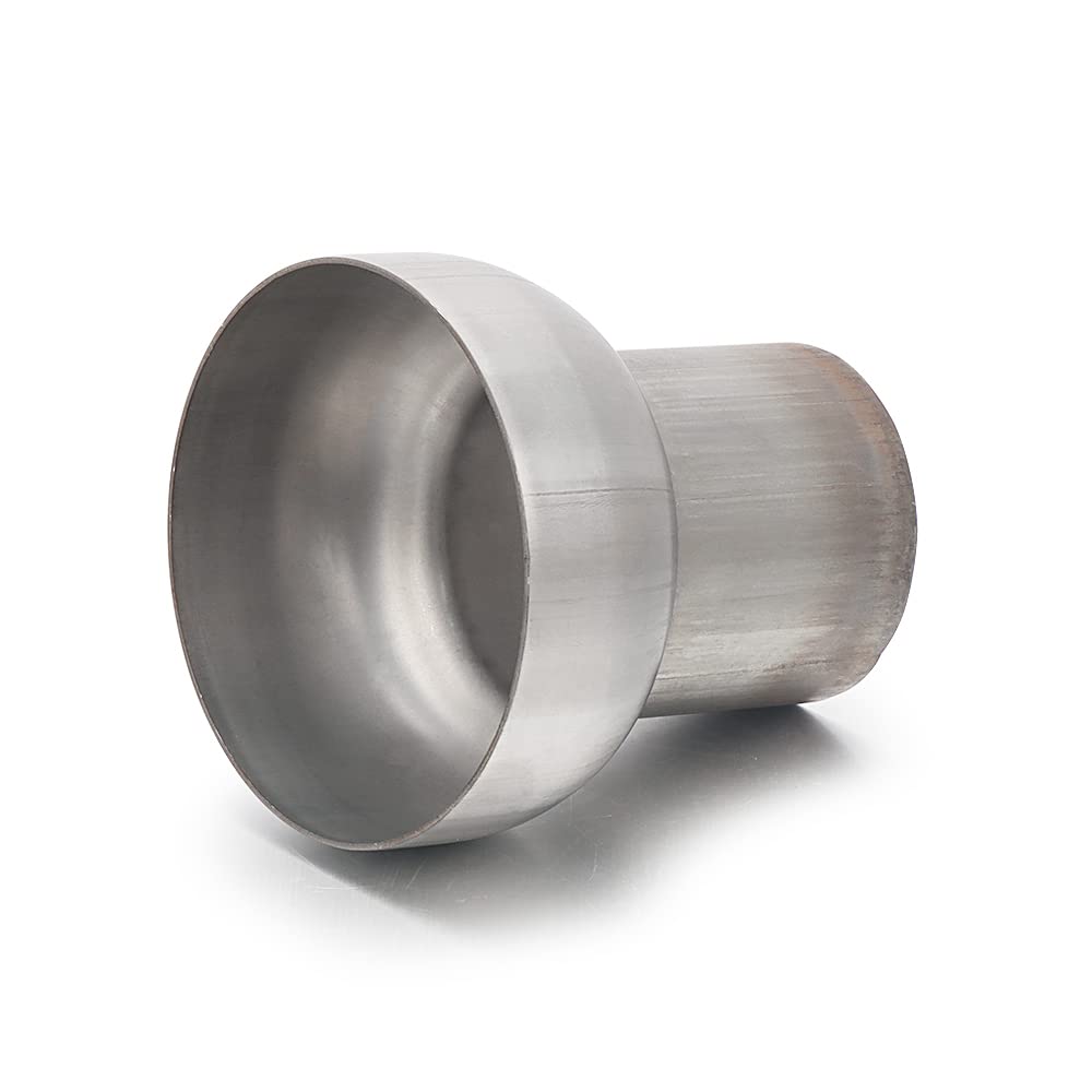 A-Karck Exhaust Adapter Connector 2' Od To 4' Od, Exhaust Pipe Reducer 4' Overall Length 304 Stainless Steel