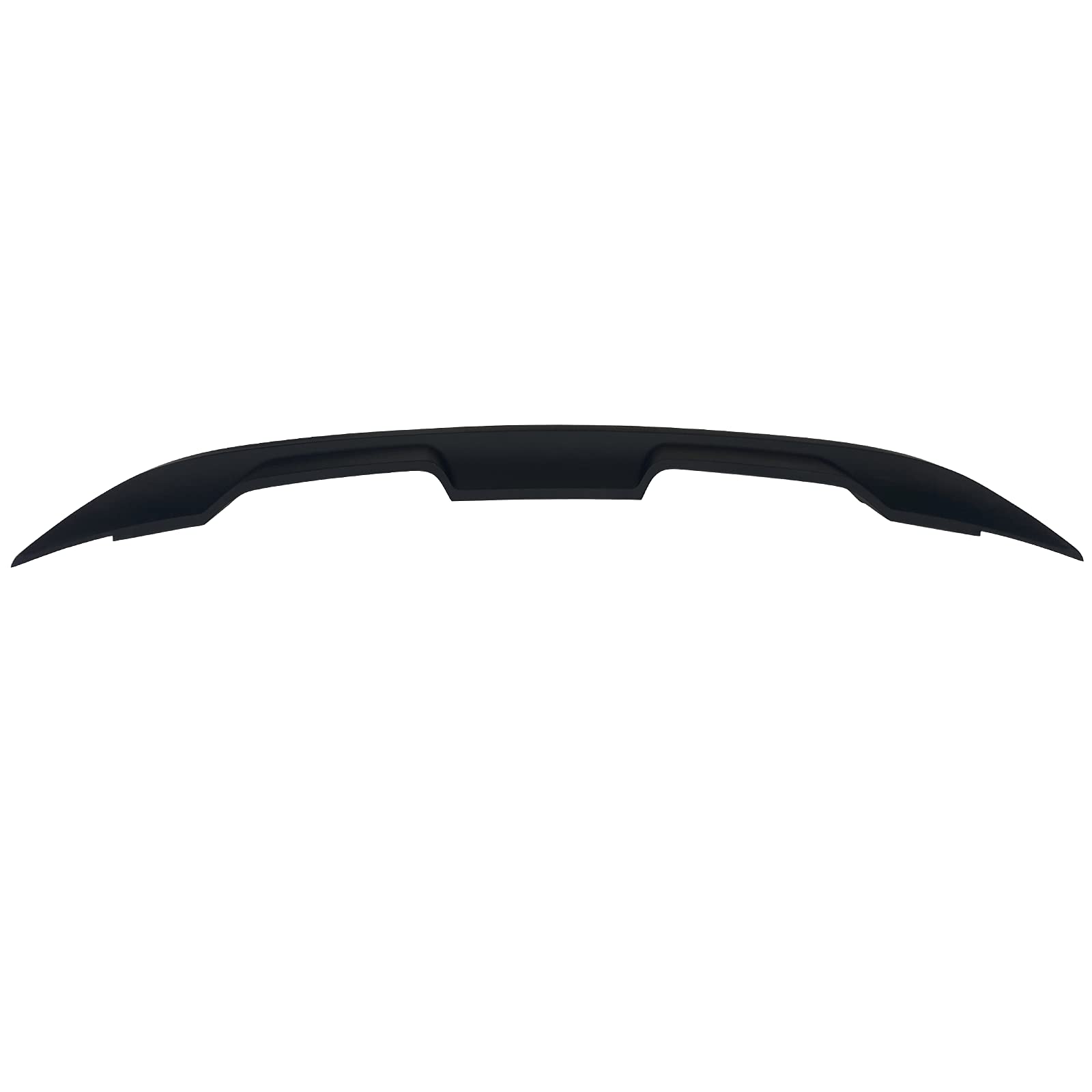 Ikon Motorsports, Trunk Spoiler Compatible With 2010-2014 Ford Mustang, Matte Black Abs Plastic 2020 Gt500 Style Rear Spoiler Wing, 2011 2012 2013