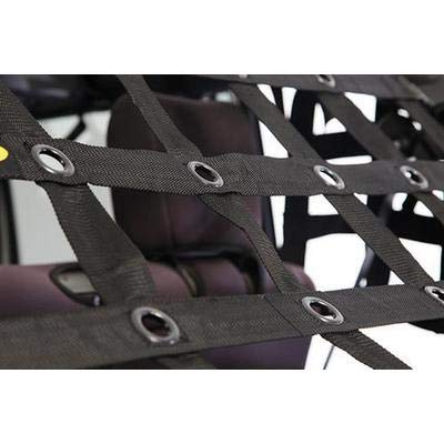 Smittybilt 561135 C-RES 2 HD Trail Net, Black Diamond, Nylon Material, Black Color