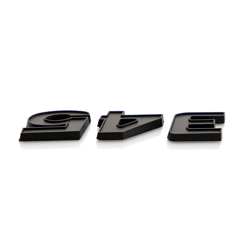CARRUN 2Pcs 3D Car Badge Decal for Challenger & Chrysler 300C, Black, 4.7" x 1.1", CR-345, Durable ABS