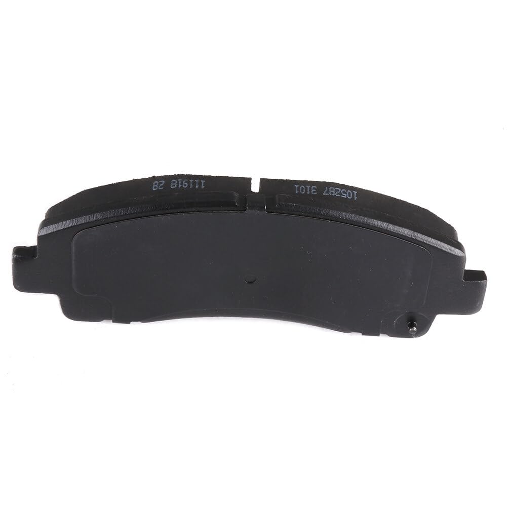Cciyu D1102 D1103 Front & Rear Semi-Metallic Disc Brake Pads Kit For Honda Ridgeline 2006-2011 8Pcs