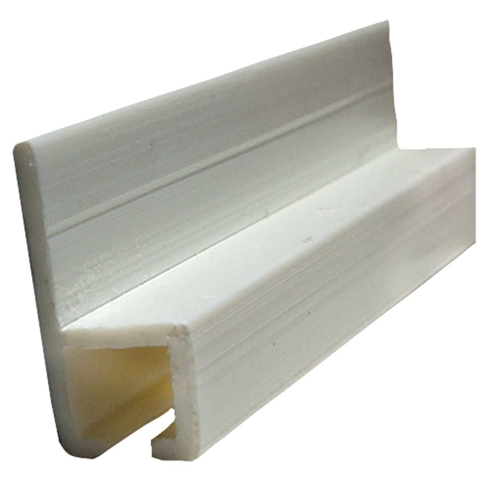 JR Products 80351 White 96 Type-C Wall Mounted Internal Slide Track