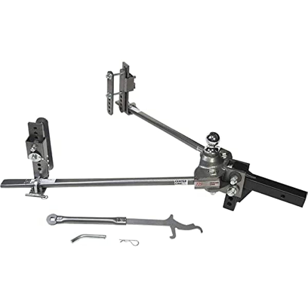 Husky Towing Center Line TS Weight Distribution Hitch, 12,000lbs, 2-5/16" Ball, Alloy Steel, Model 32218