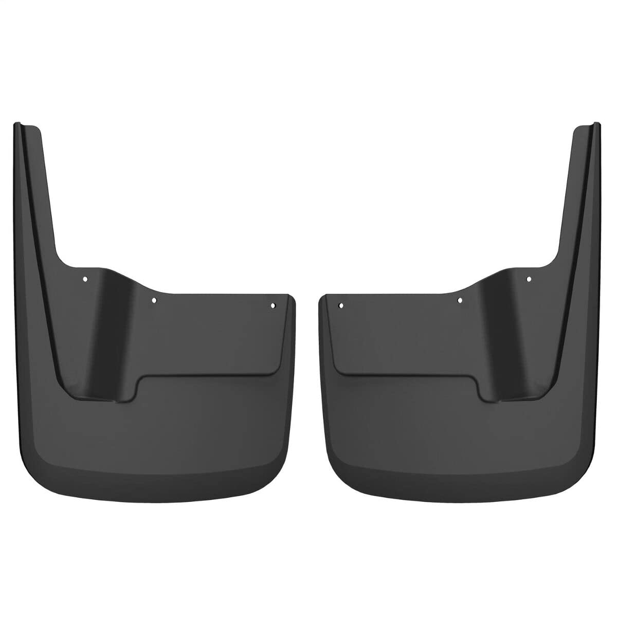 Husky Liners — Rear Mud Guards | Fits 2020-2024 Gmc Sierra 2500, 3500 Hd (Excludes Dually) - Black, 2 Pc. | 59291