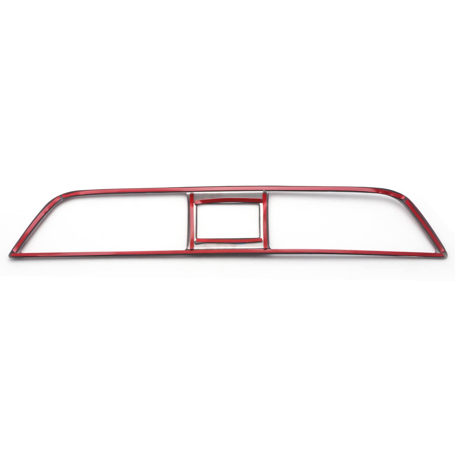 Xotic Tech Central Dashboard Air Vent Ac Outlet Frame Cover Molding Trim Stainless Steel Compatible With Honda Accord 2018 2019