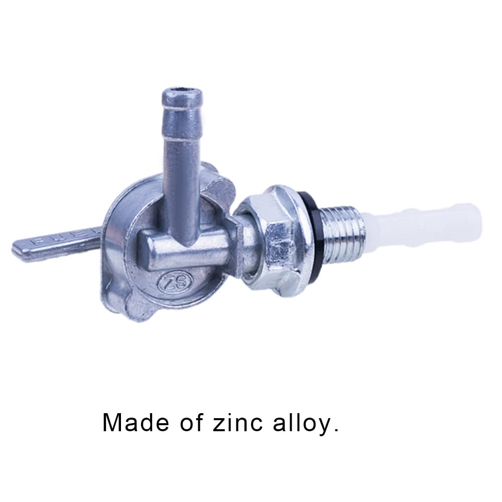 Zlksker Fuel Shut Off Valve Switch M10X1.25, Generator/Gas Engine Fuel Tank Part