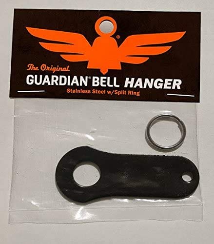 Guardian Bell Guardian Angel Motorcycle Bell Bike Accessory With Black Bell Hanger - Never Ride Faster Than Your Angel Can Fly
