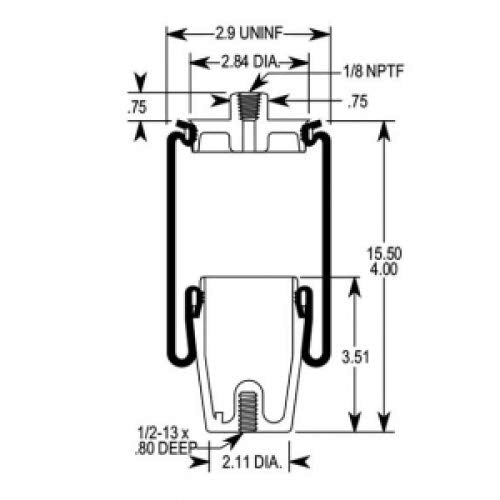 Blue Sea Systems 7081 285 Series Circuit Breaker, Panel Mount, 30A Dc