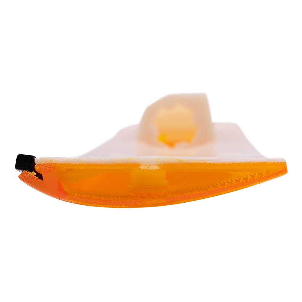 Brock Replacement Driver And Passenger Side, Side Marker Light Units With Single Headlights Compatible With 1984-1996 Cherokee 8