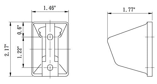 Dura Faucet Df-Sa156-Sn Rv Handheld Shower Wand Bracket Holder - Mounting Screws Included (Brushed Satin Nickel)