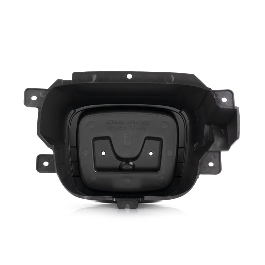KarParts360 Grille Emblem Bracket for Honda CR-V 2015-2016, Glossy Black PP Plastic Replacement, HO1201102, 71126T1WA01
