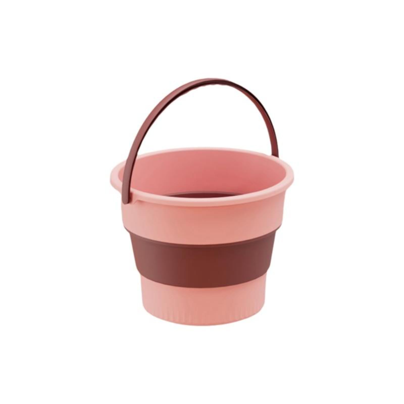Enakshi Car Trash Can, Foldable Organizer, Waterproof Storage Bin For Cars, S, Pickups Light Pink 5L