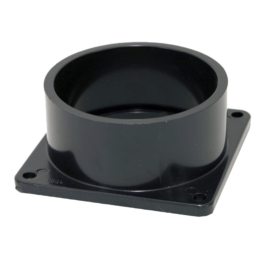 Valterra T1005 3 inch Slip Hub Flange , Black