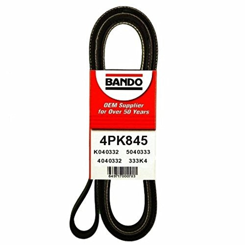 Bando 4Pk820, Bando 4Pk845, Bando 4Pk895 Oem Quality Serpentine Belt Set Compatible With 1997 Honda Crv,1998 Honda Crv, 1999 Honda Crv, 2000 Honda Crv, 2001 Honda Crv Complete Drive Belt Set