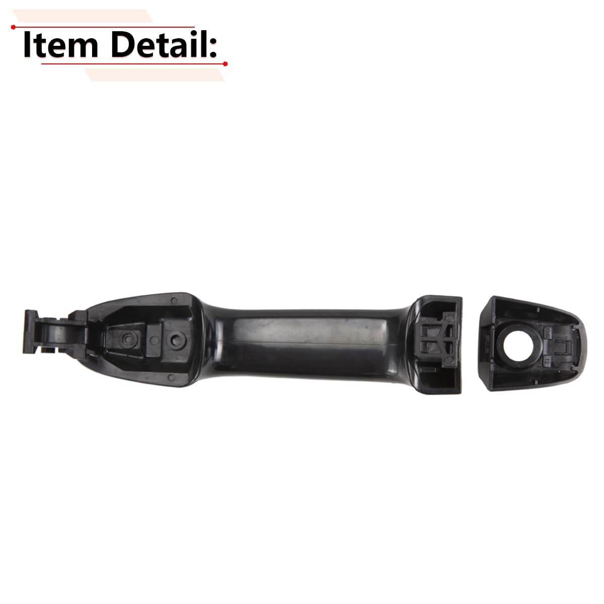 Rlb-Hilon Exterior Door Handle Compatible With Toyota Camry 2012 2013 2014 2015 2016 2017 Year, For Front Left Driver Side Door