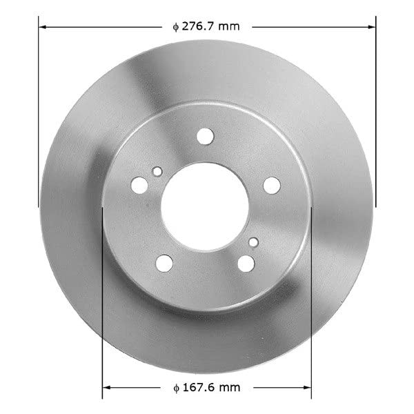 Bendix Premium Prt1811 Front Brake Rotor For Mercury Villager 2002-1993, Nissan Quest 2002-1993