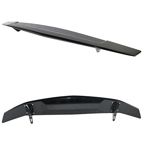 Trunk Spoiler Compatible with 2013-2016 Dodge Dart, Painted Glossy Black ABS Spoiler Wing Rear Trunk Lip by IKON MOTORSPORTS, 20