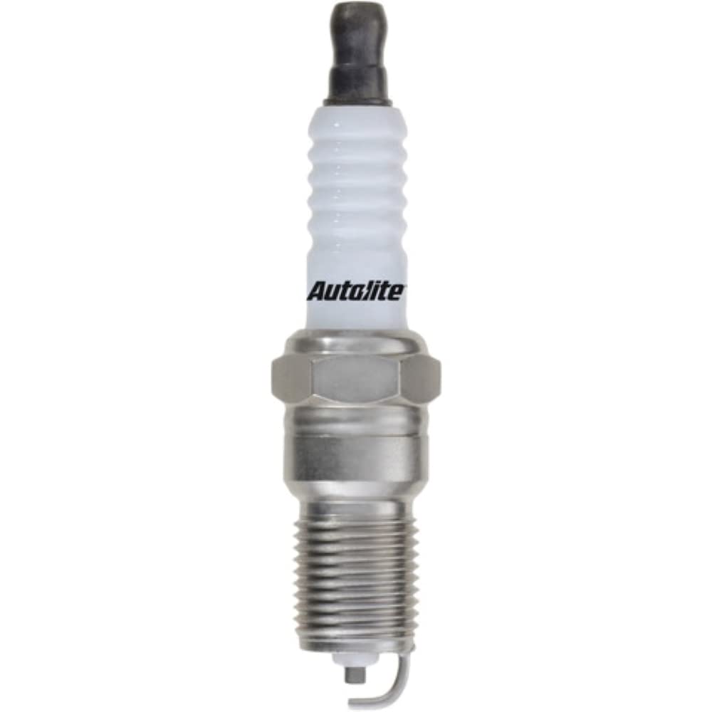 Autolite 5243 Copper Resistor Automotive Replacement Spark Plugs (4 Pack)