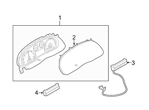 Ford Genuine 6L5Z-7A110-Aa Indicator Assembly