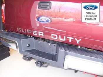 Decal Mods 2008-2016 Tailgate Letters Inserts Inlays Decals Stickers For Ford Super Duty F250 F350 F450 (2008-2016) (Thin Decals