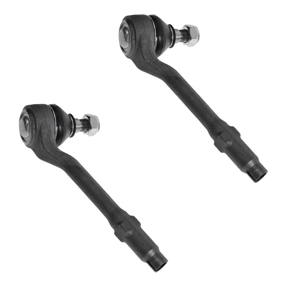 TRQ Front Outer Tie Rod Set Compatible with 2000-2003 BMW X5