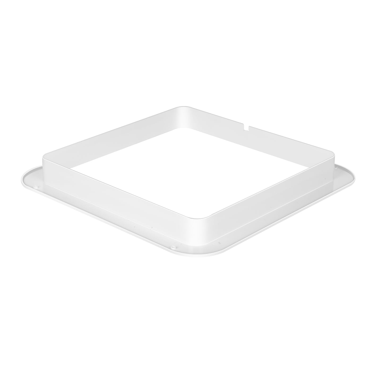Livpow Rv Roof Vent Kit 14'' X 14'' Manual Lift Black Lid