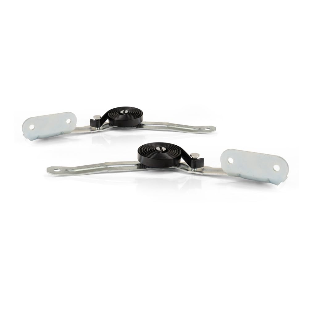For Ford Pickup 1990 91 92 93 94 95 96 1997 Hood Hinge Driver and Passenger Side | Pair | Steel | Replacement For FO1236103, FO1