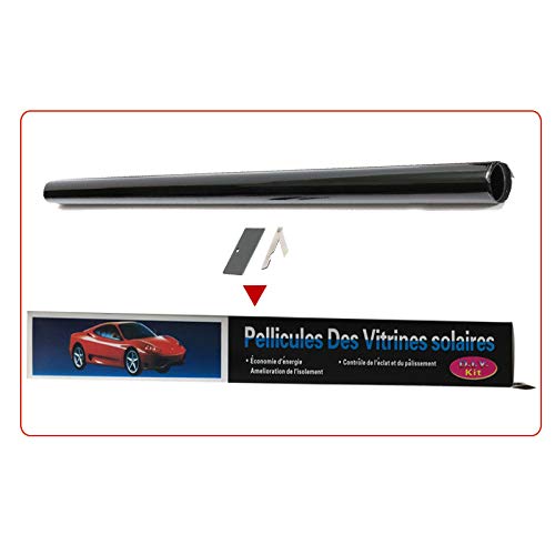 50% 20 in x 10 Ft DIY Professional Adhesive Window Tint Film Uncut Roll Car Wrap Film Automotive DIY Decals