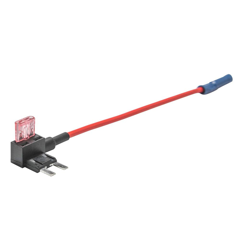 Ledglow Mini Blade Fuse Expandable Circuit Tap Adapter - Includes 4 Amp Fuse - Powers 12 Volt Underbody Underglow Interior Light