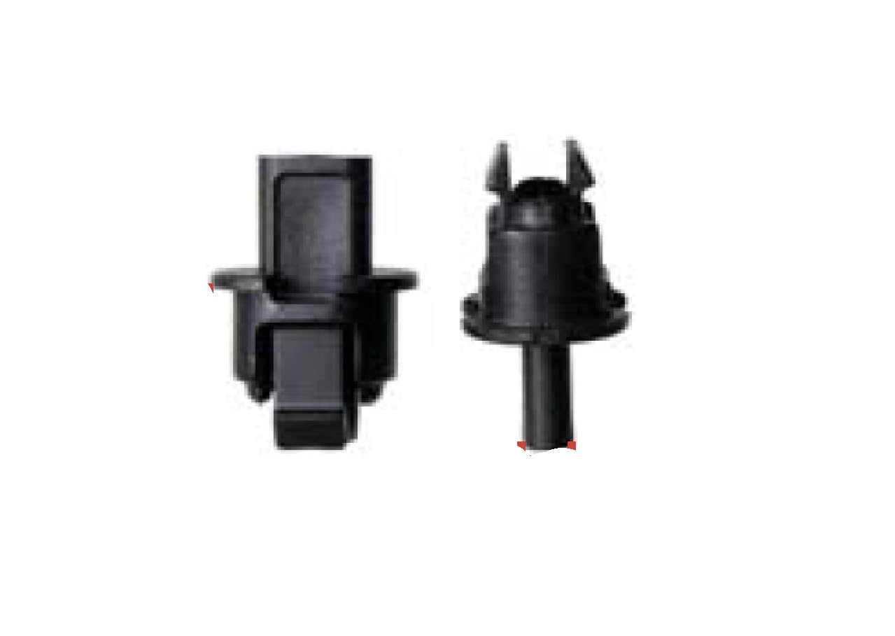 Autobahn88 Retainer Clip For Door Weatherstrip, Compatible With Volkswagen (Oem: 3C0837975) (Pack Of 20)