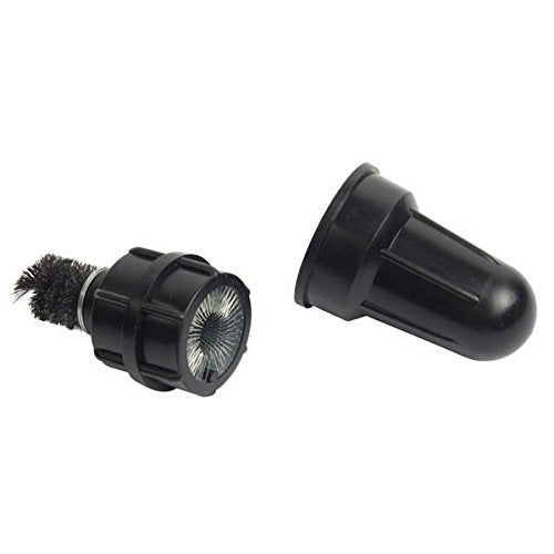 Steelman Battery Post Terminal Cleaner for Automotive and Marine Batteries, Steel Bristle Brush for Top and Side Terminals, Stor