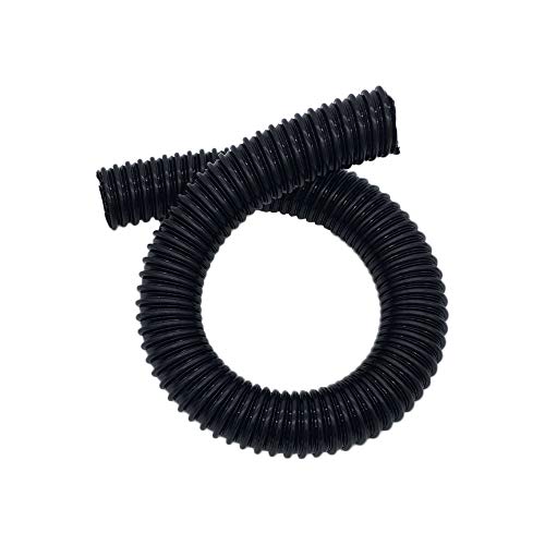 A.A Black Plastic Flex Battery Vent Hose Tubing 1-3/4 ID RVs, Campers, Trailers (6 Foot)